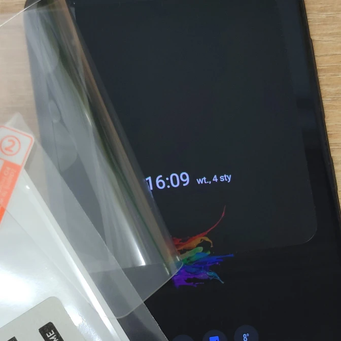 Folia ochronna hydrożelowa MATOWA na ekran do Samsung Galaxy Tab A 8.0 (2019) -  na cały ekran apgo Hydrogel Matte 5D Full Glue - 6
