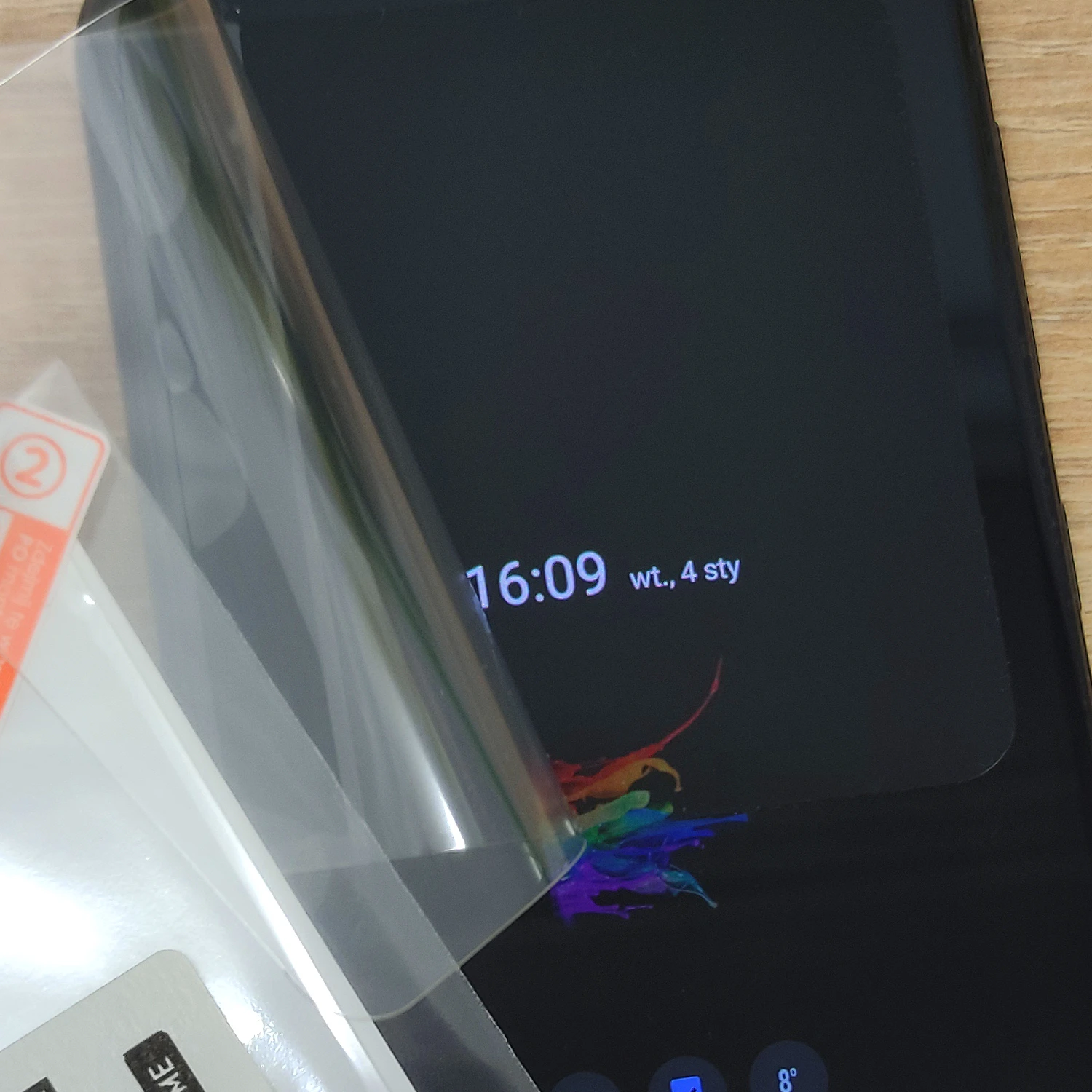 Folia ochronna hydrożelowa MATOWA na ekran do Xiaomi Redmi Pad Pro -  na cały ekran apgo Hydrogel Matte 5D Full Glue - zdjęcie 33
